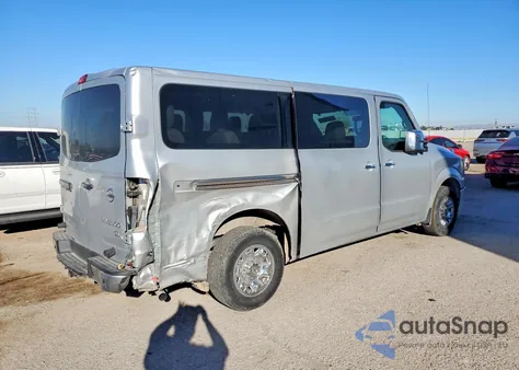 2021 Nissan Nv 3500 Hd Sl из США, поврежденный, VIN 5BZAF0AA0MN850844